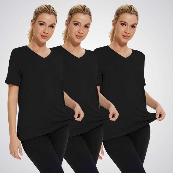 Selena l  Casual Loose Fit Tee (Pack of 3)