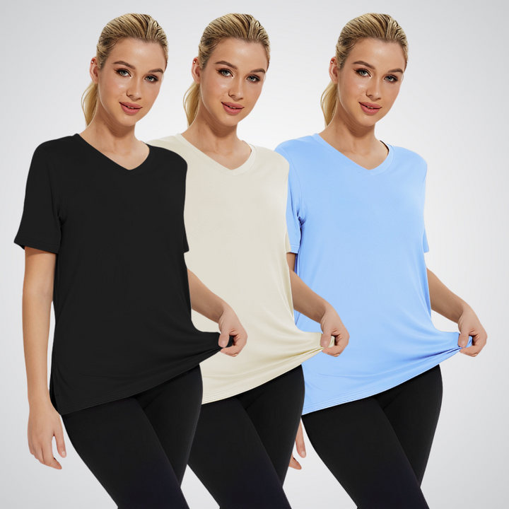 Selena l  Casual Loose Fit Tee (Pack of 3)