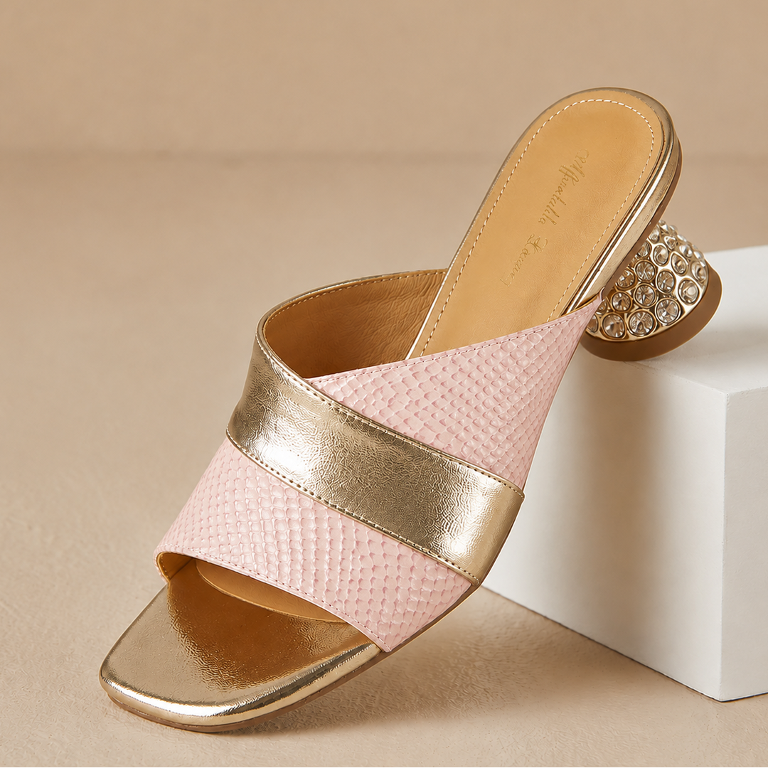 Viana Genuine Leather Mules