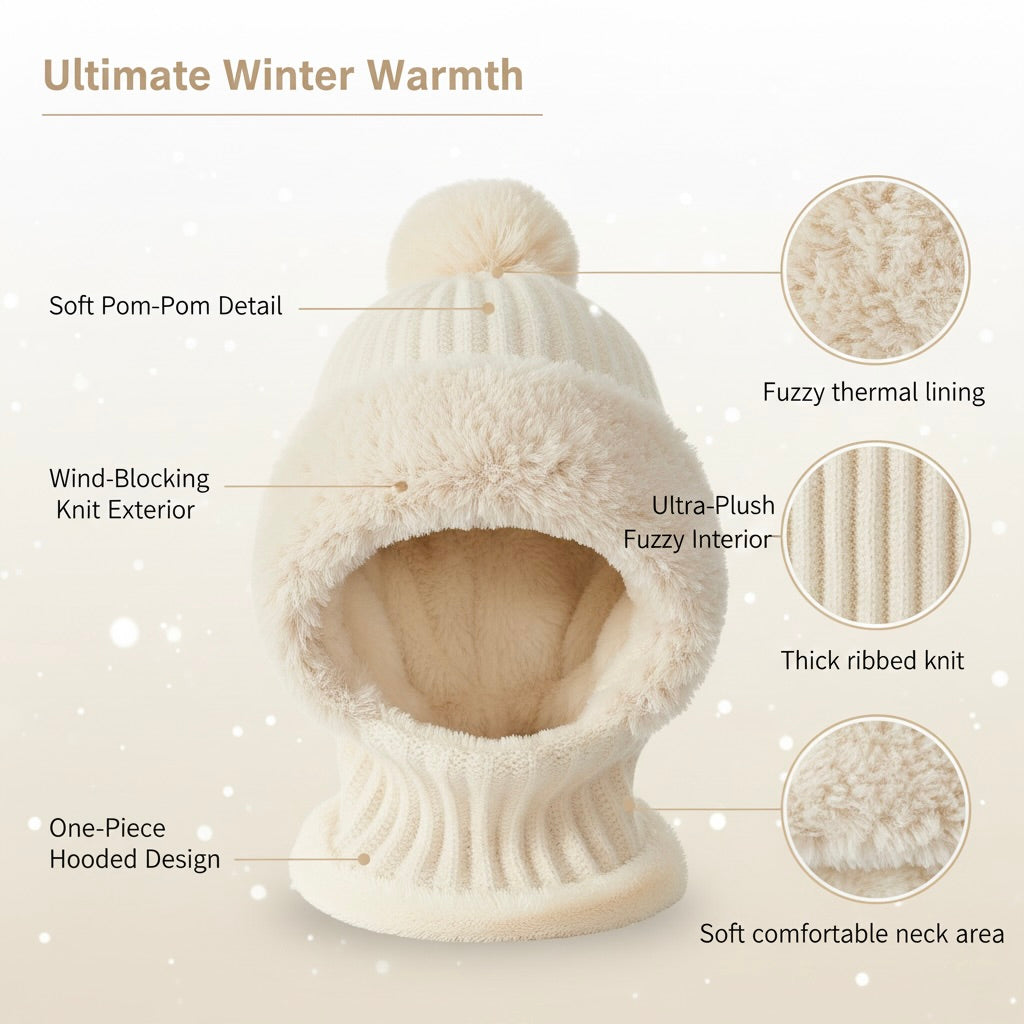 Julia l Warm Beanie Hat (LIMITED EDITION)