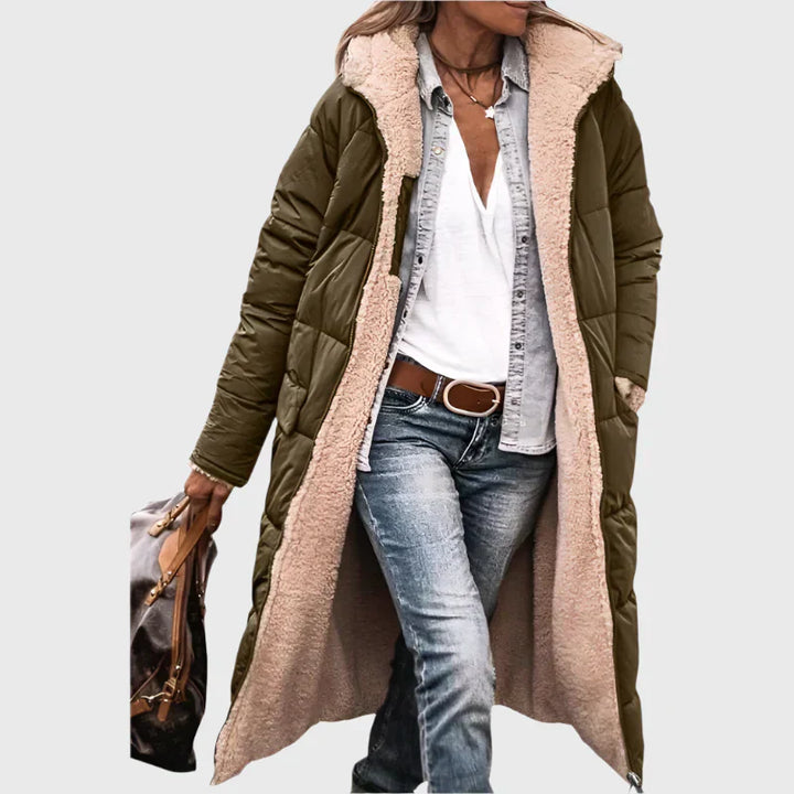 Macie™ – Reversible Jacket for Timeless Cold-Weather Elegance