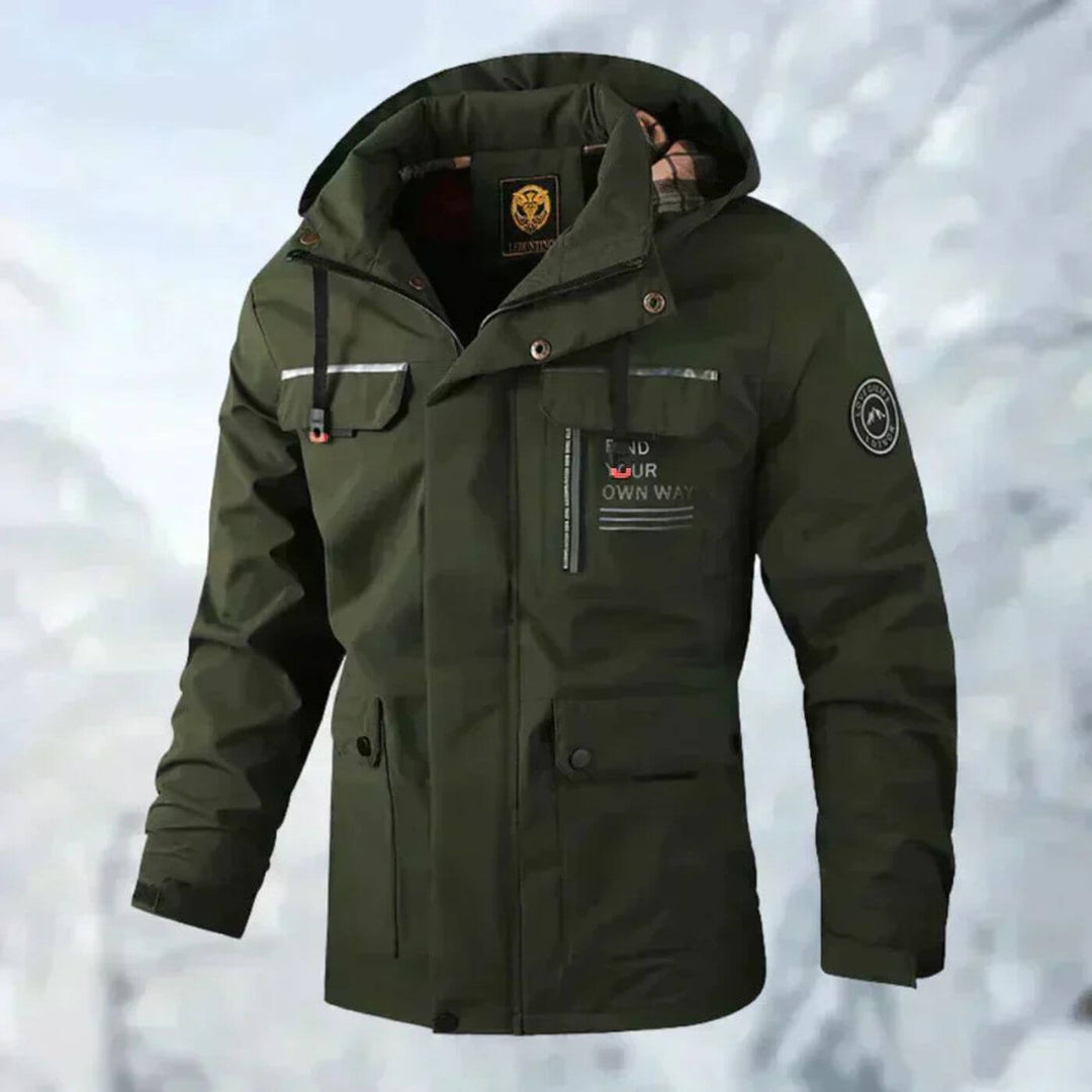 Iconic™ Waterproof Outdoor Jacket — Stay Warm, Dry, and Comfortable