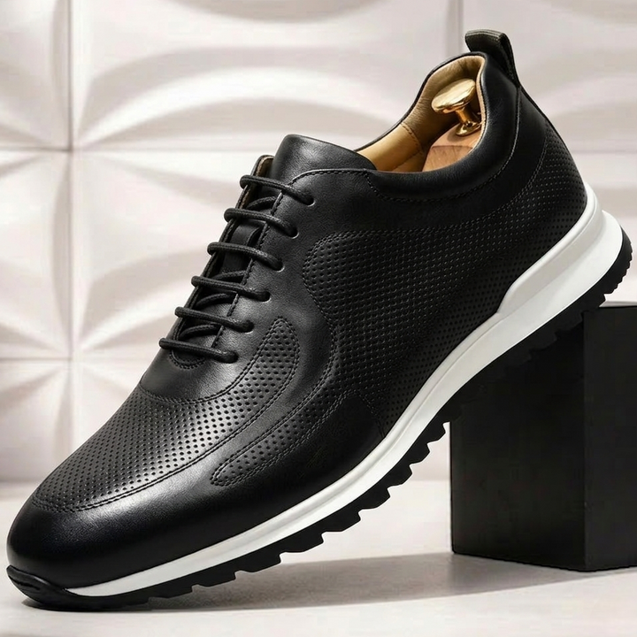 Lussu Cowhide Leather Sneakers