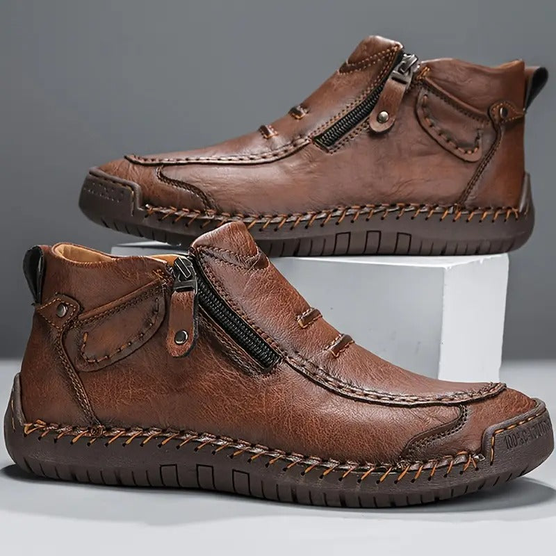 Laurent Orthopedic Leather Shoes