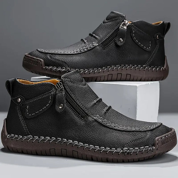 Laurent Orthopedic Leather Shoes