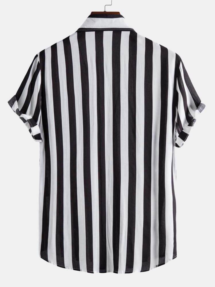Brede Strepen Hemden & Zwemshorts