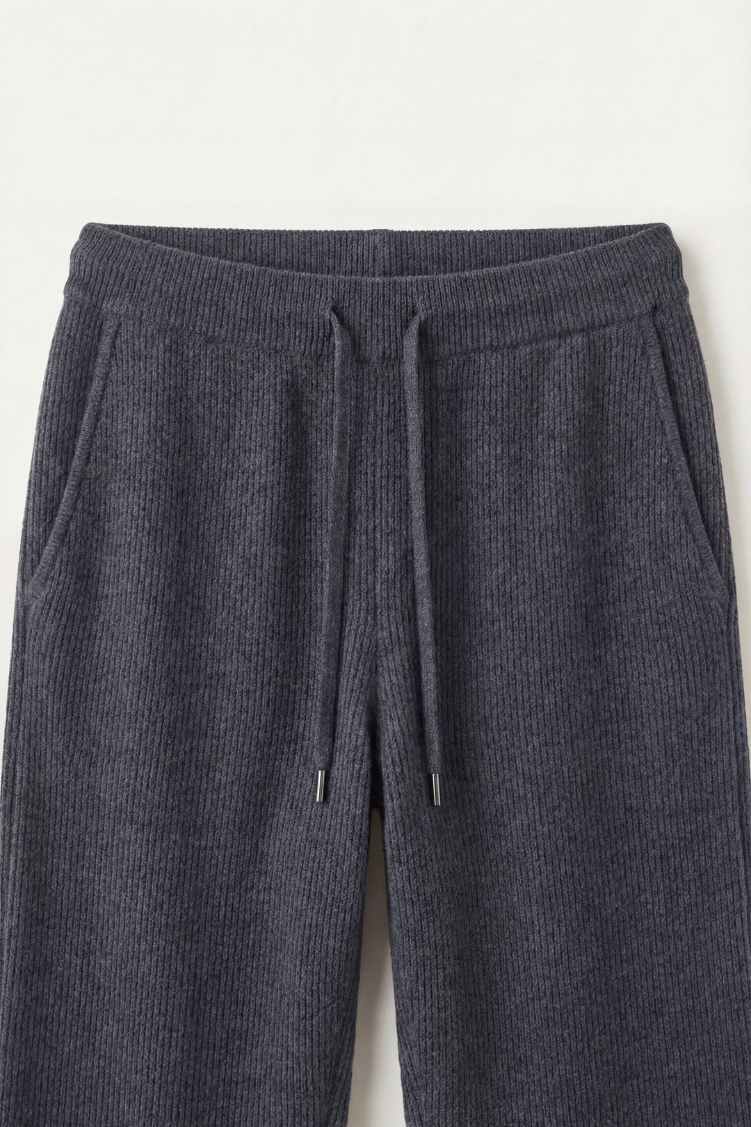 Elviro Cashmere Hooded Zip Set Blue
