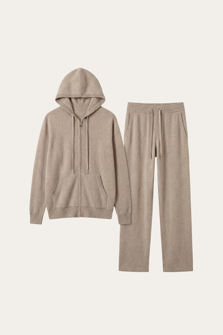 Ariello Cashmere Set Camel