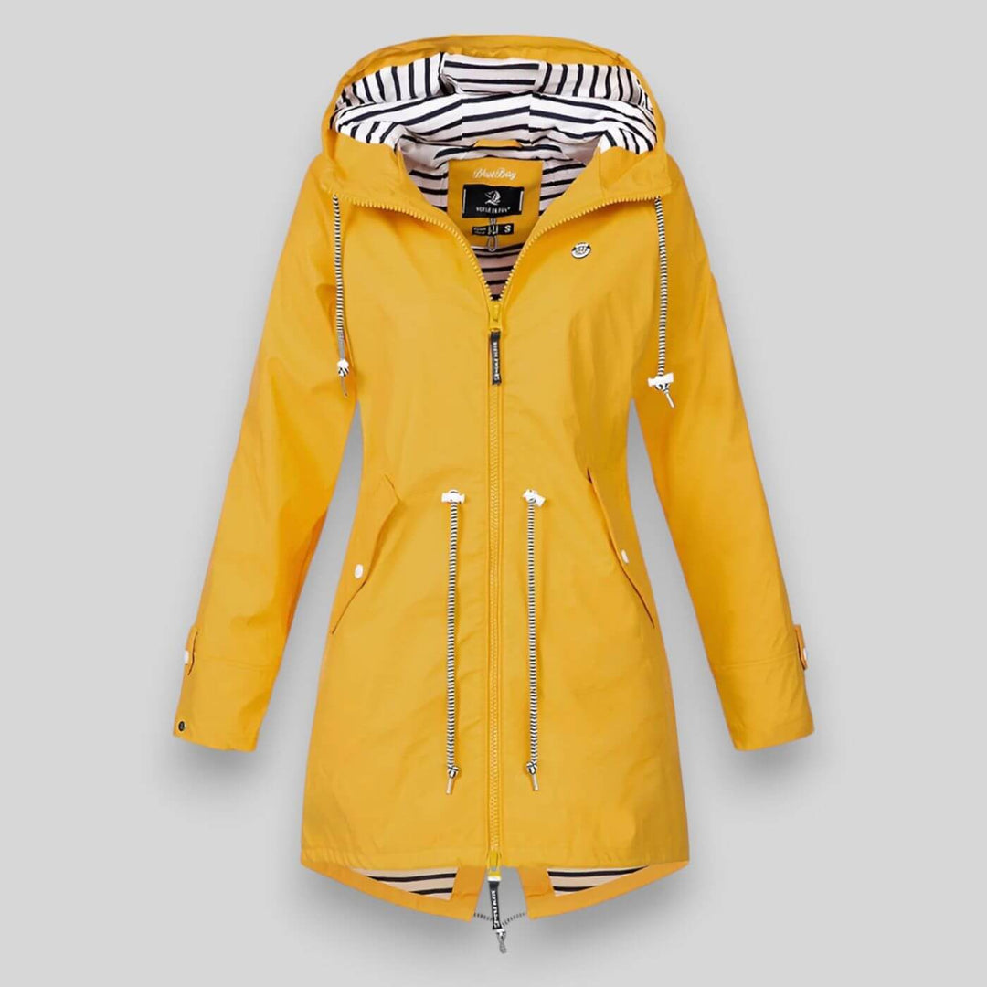 Beatrix™ – Sleek Waterproof Jacket for Effortless Weather Protection