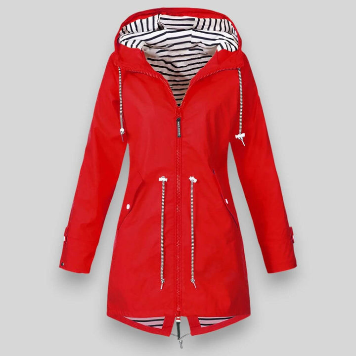 Beatrix™ – Sleek Waterproof Jacket for Effortless Weather Protection