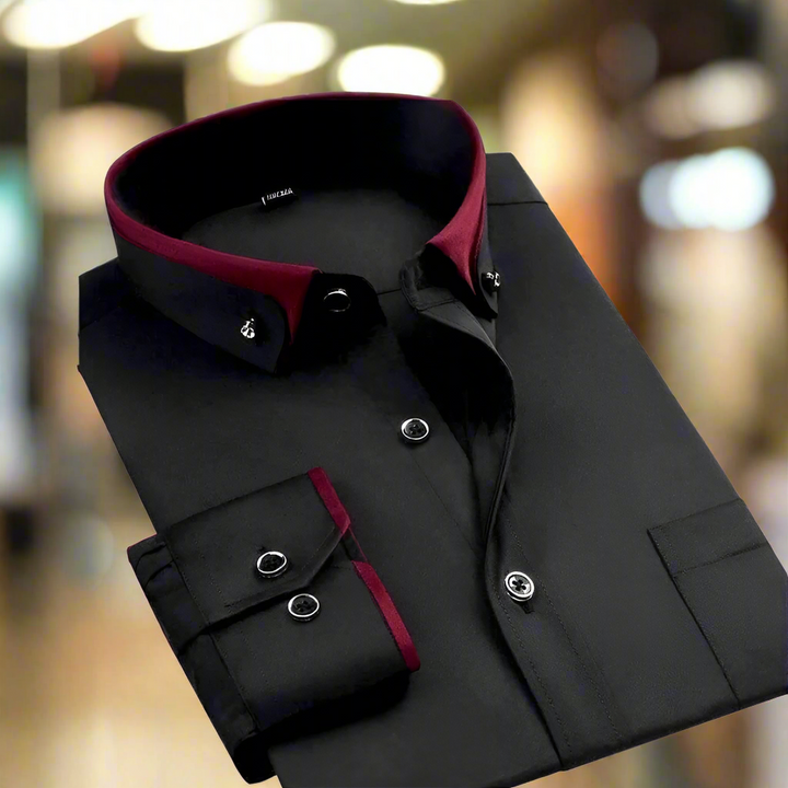 Christian | Classic Cotton Shirt With Long Sleeves