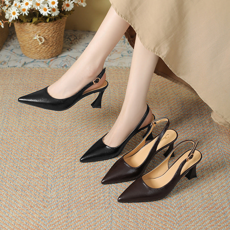 Célinea Slingback Point Heels
