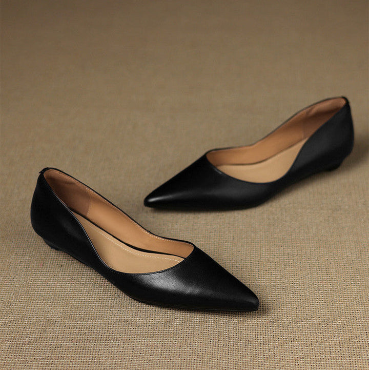 Arla Leather Flats