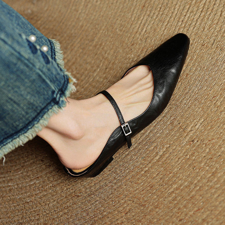 Orella l  Genuine Leather Mules
