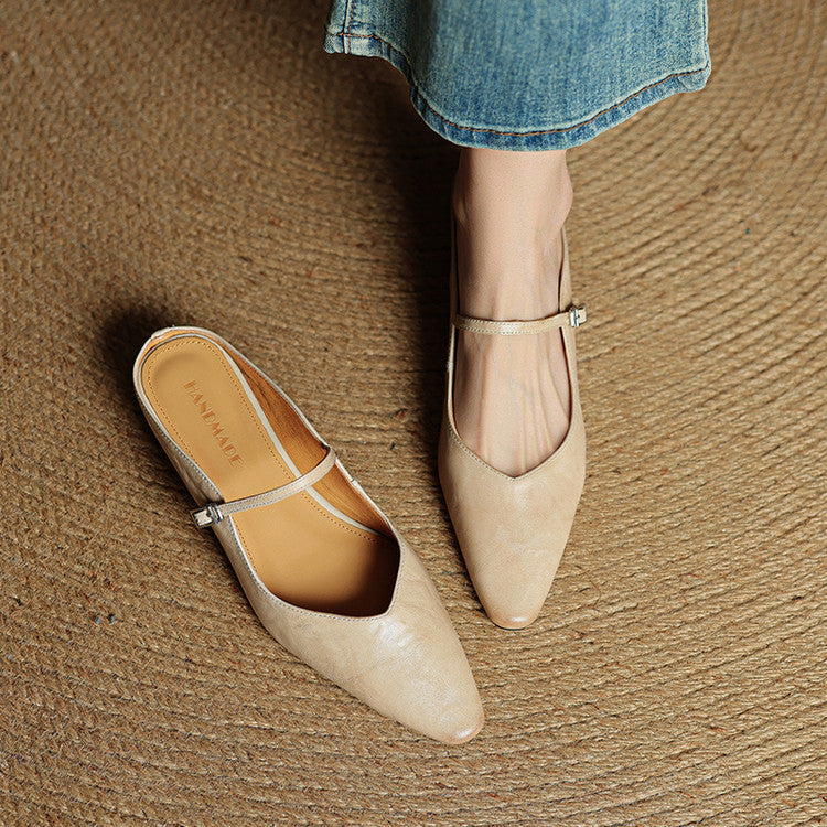 Orella l  Genuine Leather Mules