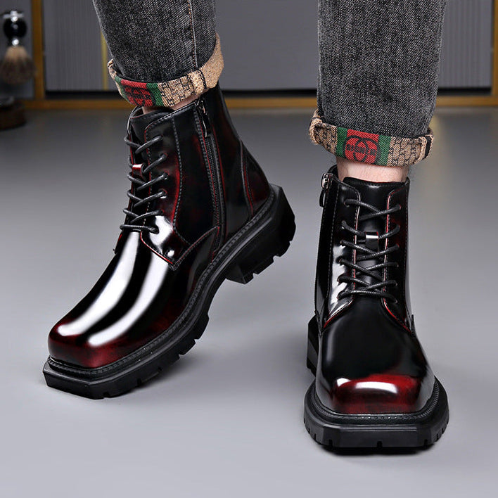 Dorian l Leather Ankle Boots