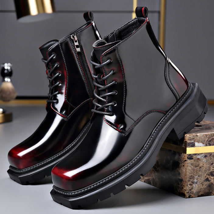 Dorian l Leather Ankle Boots