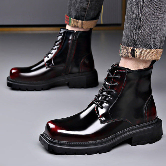 Dorian l Leather Ankle Boots