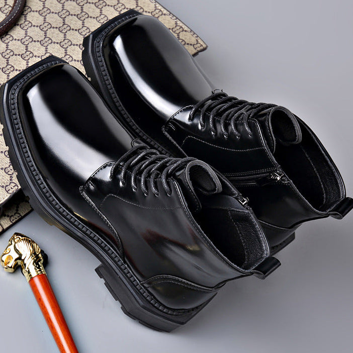 Dorian l Leather Ankle Boots