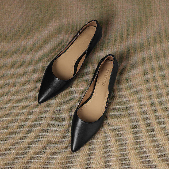 Arla Leather Flats