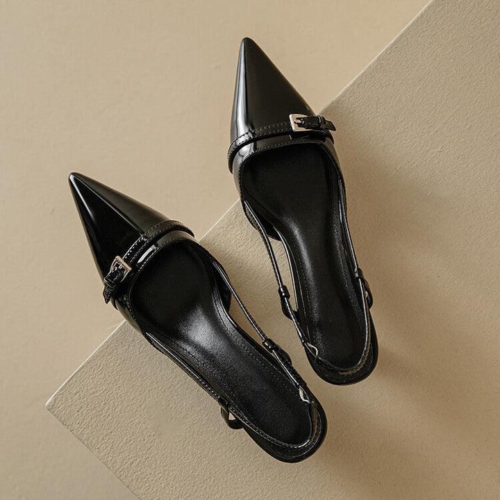 Corinne Slingback Kitten Heels