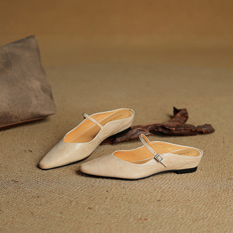 Orella l  Genuine Leather Mules