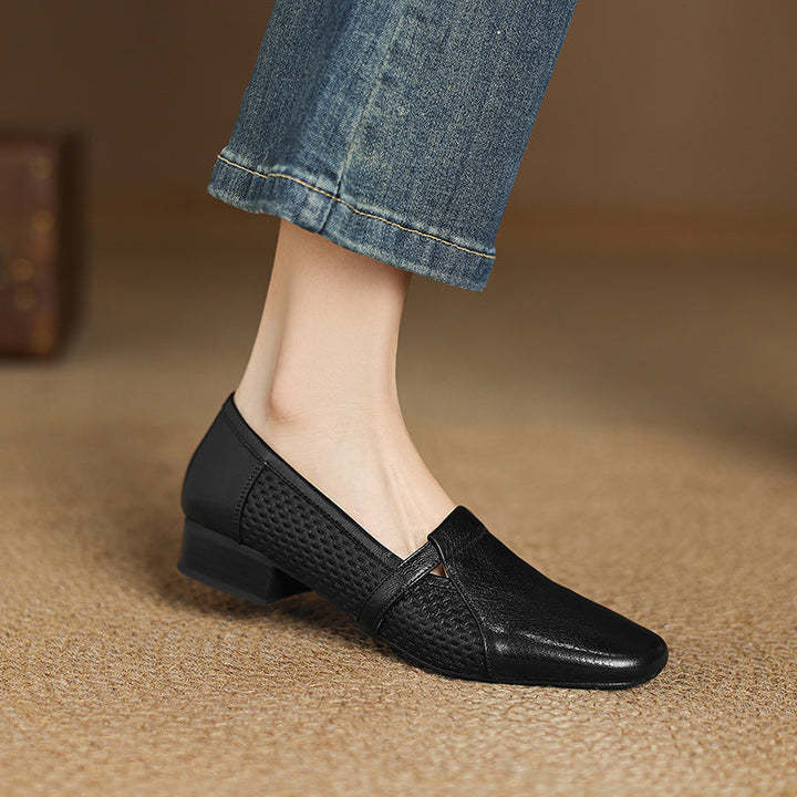 Marvone Leather Loafers