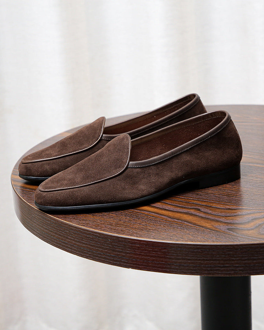 The Softey Suede Penny Loafers