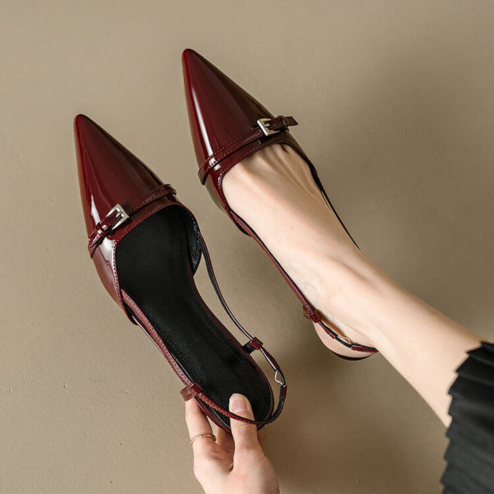 Corinne Slingback Kitten Heels