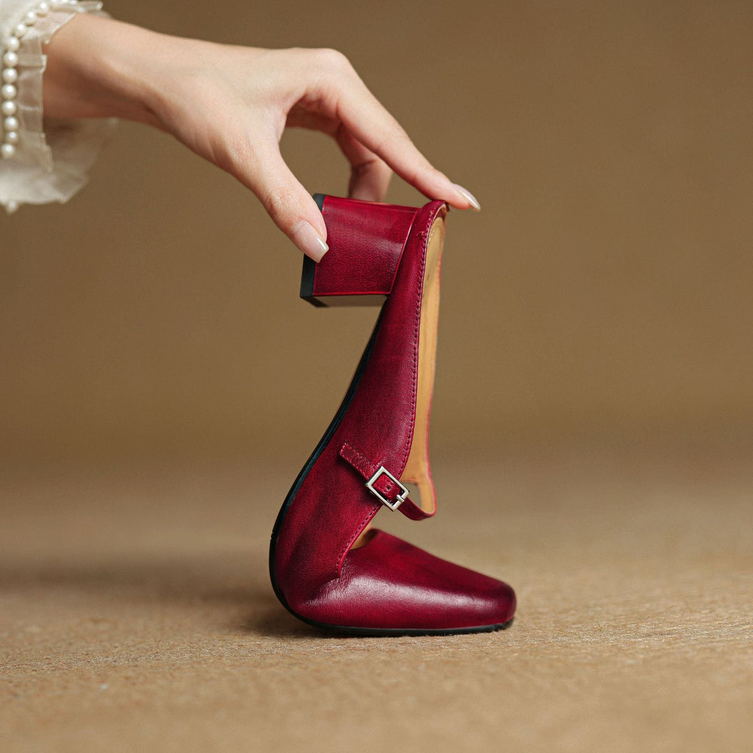 Meyra Leather Mules