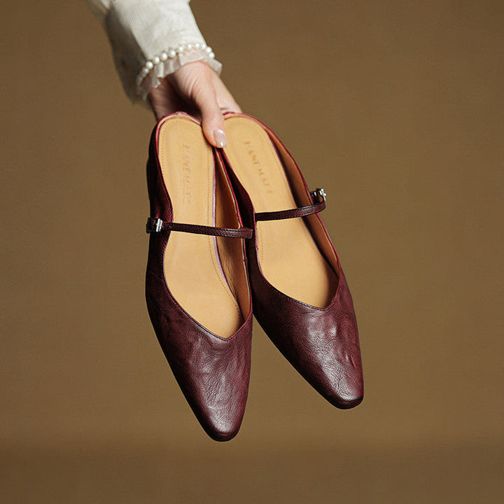 Orella l  Genuine Leather Mules