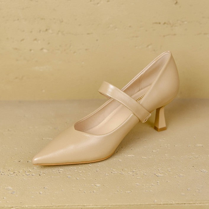 Caelune Strap Point Heels