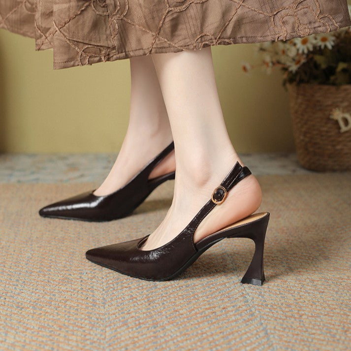 Célinea Slingback Point Heels