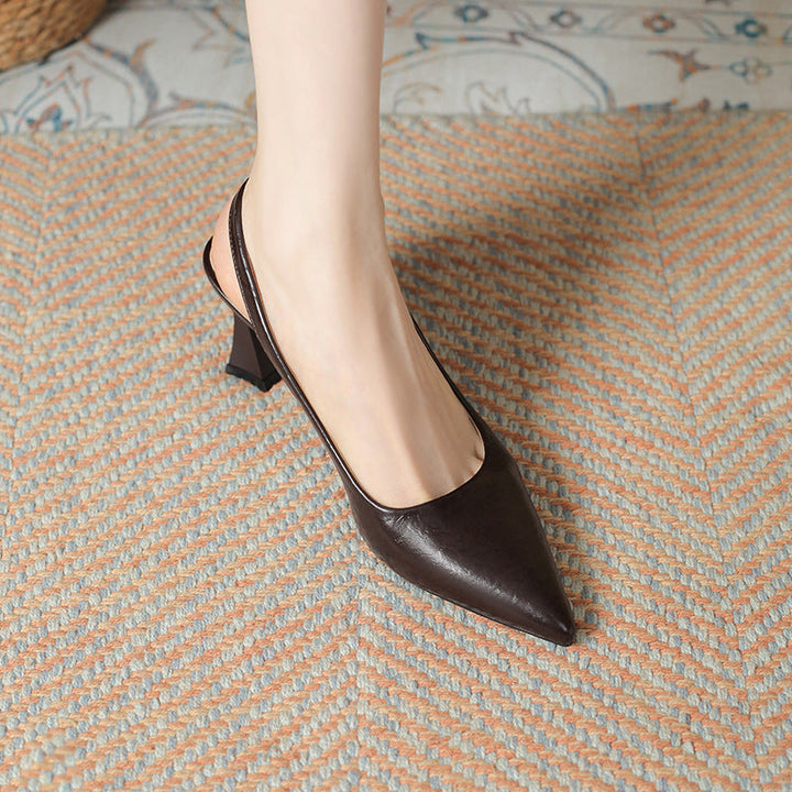 Célinea Slingback Point Heels