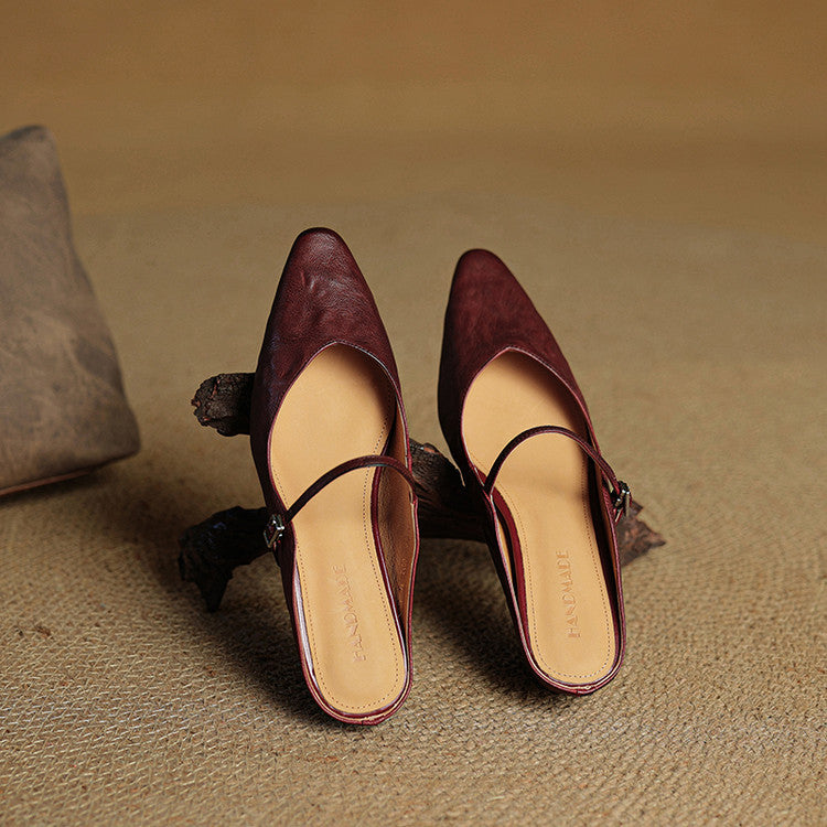 Orella l  Genuine Leather Mules