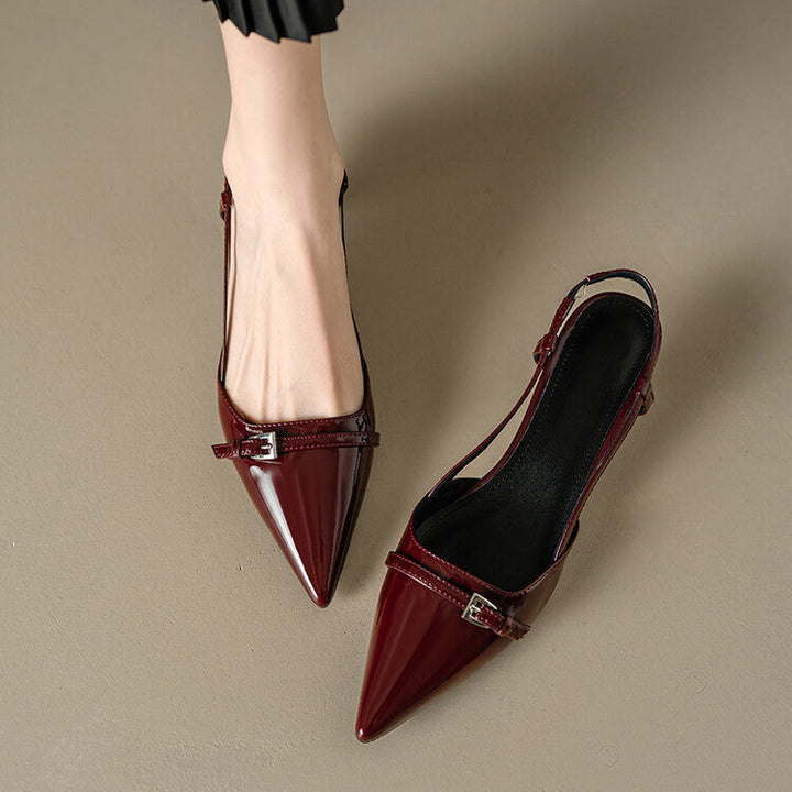 Corinne Slingback Kitten Heels