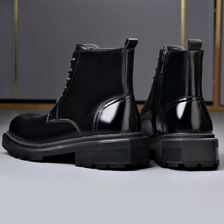 Dorian l Leather Ankle Boots