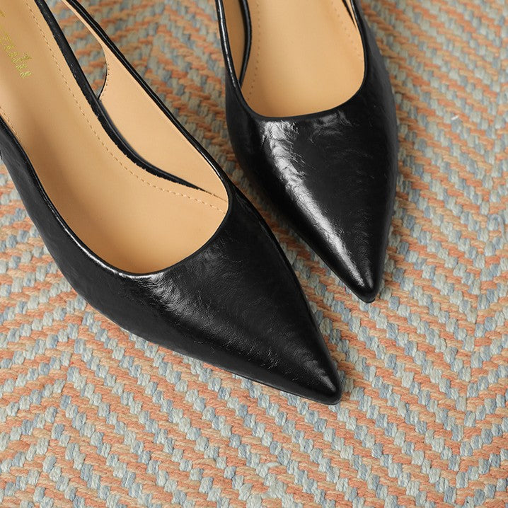 Célinea Slingback Point Heels