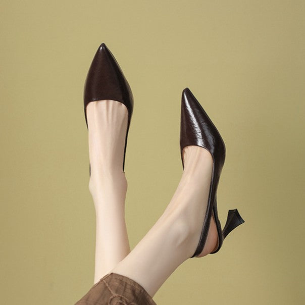 Célinea Slingback Point Heels