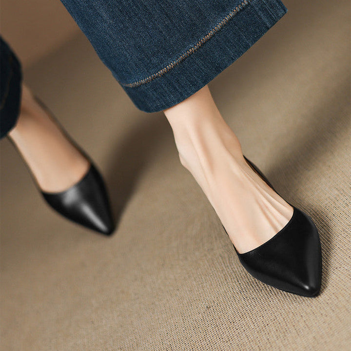 Arla Leather Flats