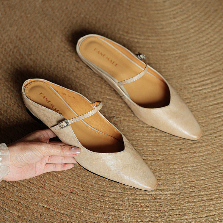 Orella l  Genuine Leather Mules
