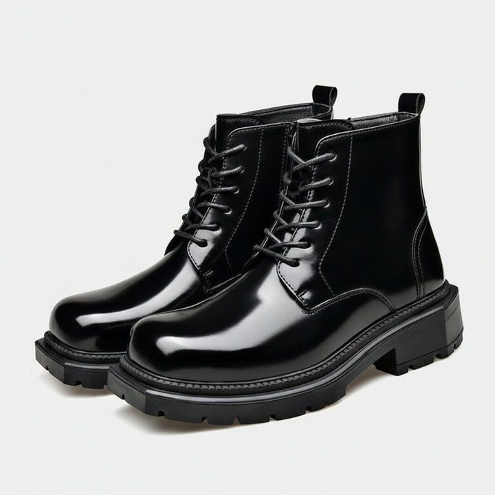 Dorian l Leather Ankle Boots