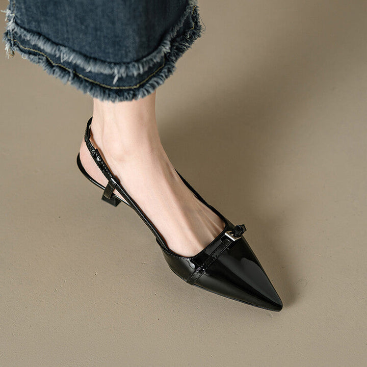Corinne Slingback Kitten Heels
