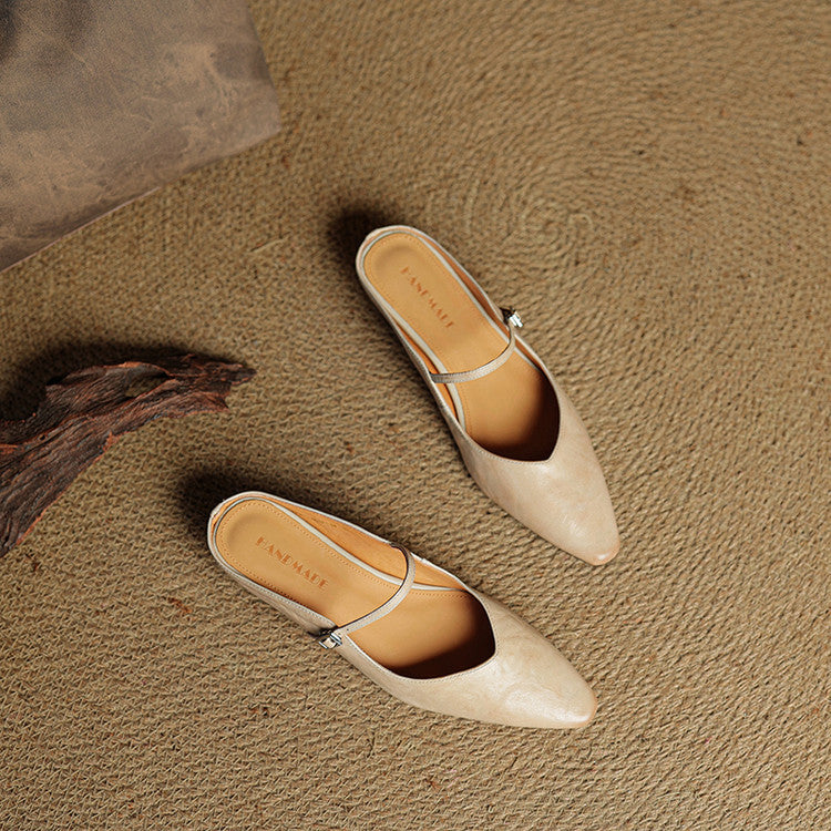 Orella l  Genuine Leather Mules