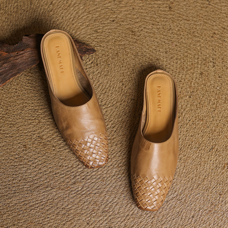 Velsa Genuine Leather Mules