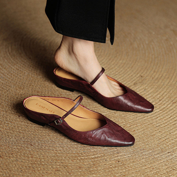 Orella l  Genuine Leather Mules
