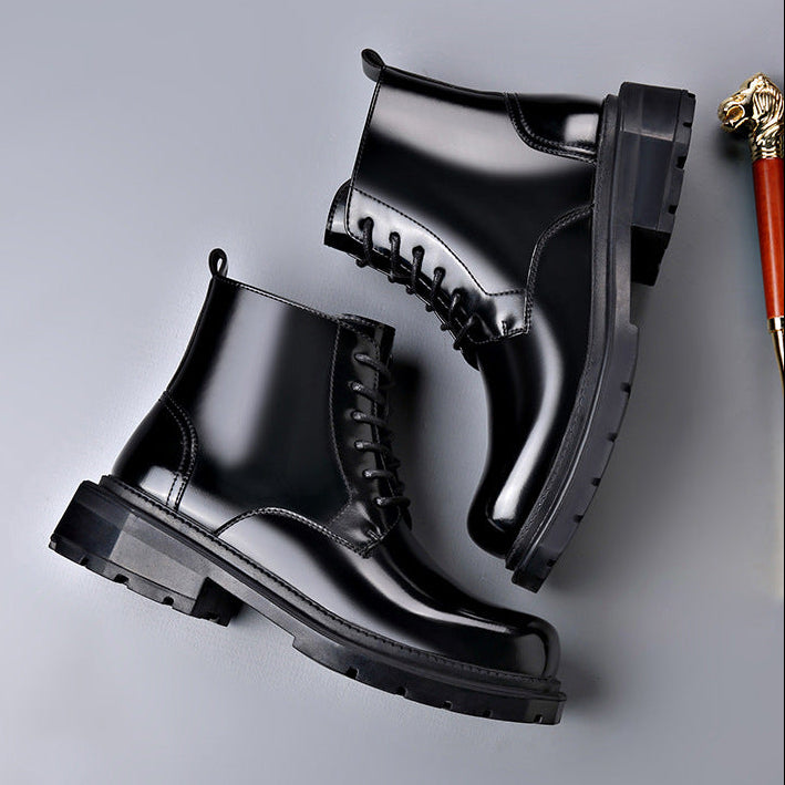 Dorian l Leather Ankle Boots