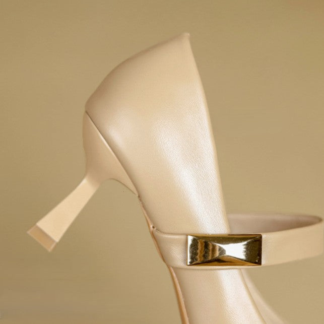 Caelune Strap Point Heels