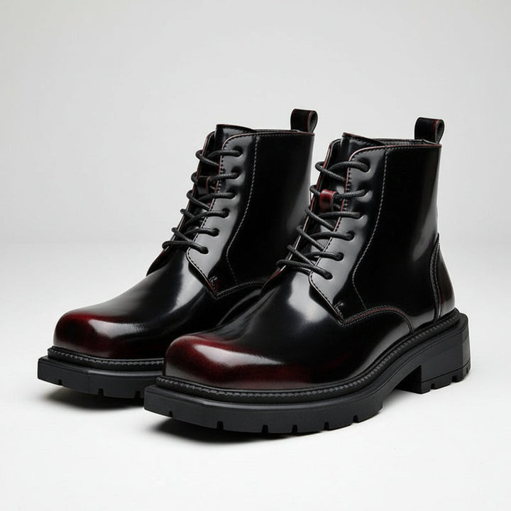 Dorian l Leather Ankle Boots