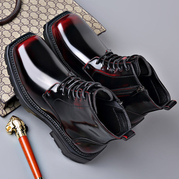 Dorian l Leather Ankle Boots